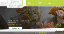 Desktop Screenshot of homeflowers.be