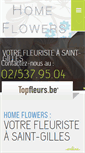 Mobile Screenshot of homeflowers.be